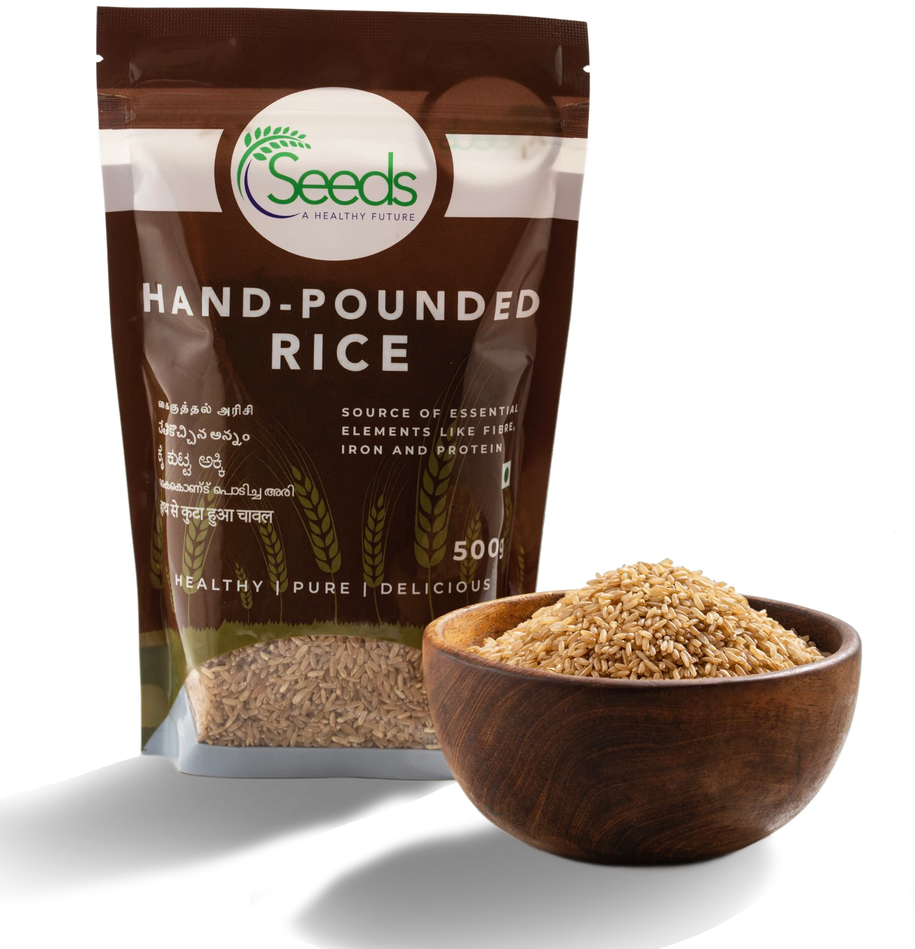 HAND-POUNDED RICE ( கைகுத்தல் அரிசி )